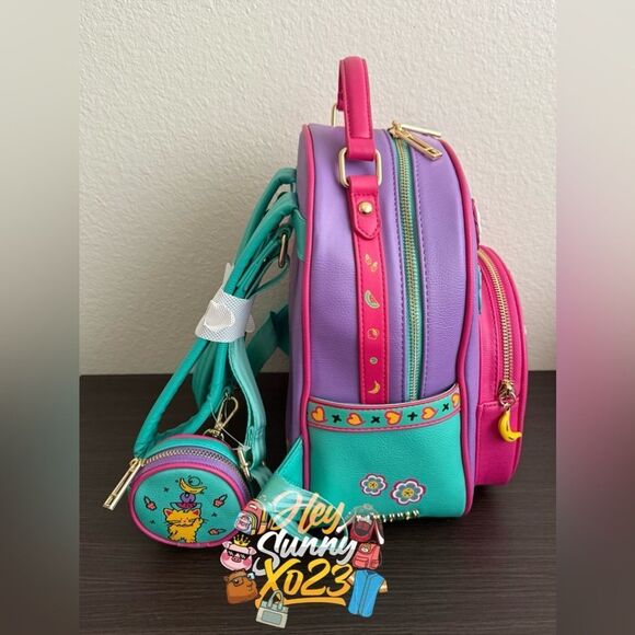 Sanrio Spottie Dottie Floral Color Block Mini Backpack